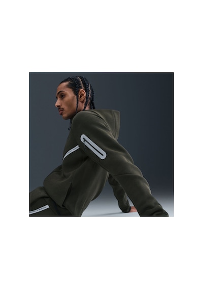 Nike Tech Fleece Wr Fz Jkt Reflec Erkek Ceket Haki