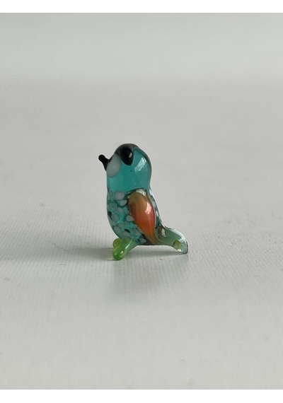 El Yapımı Mini Murano Cam Baykuş Biblo A97-02