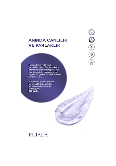 Ruiada C Vitaminli Yüz Yıkama Jeli 400 ML