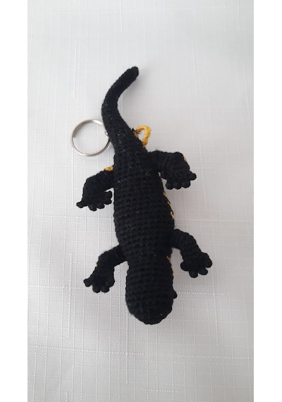 Amigurumi Semender Anahtarlık