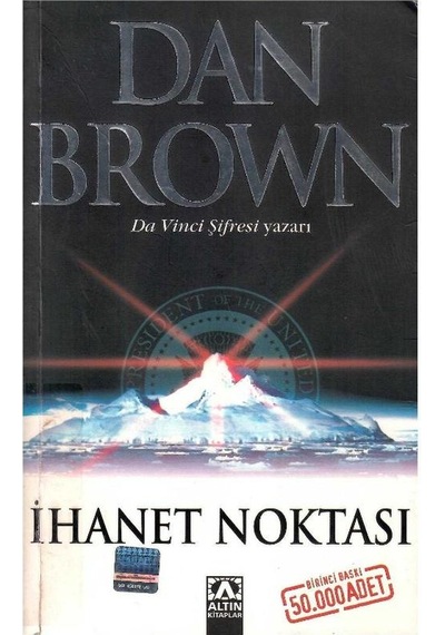 İhanet Noktası - Dan Brown 1.baskı