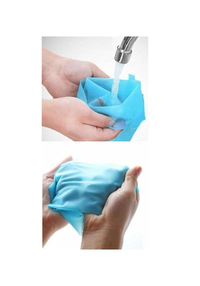 Silikon Krema Torbası Yıkanabilir, Tekrar Kullanılabilir