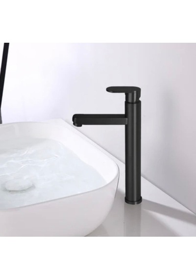 İsaoğlu Yapı Siyah Çanak Lavabo Bataryası Siyah Çanak Lavabo Musluğu Siyah Lavabo Bataryası Siyah