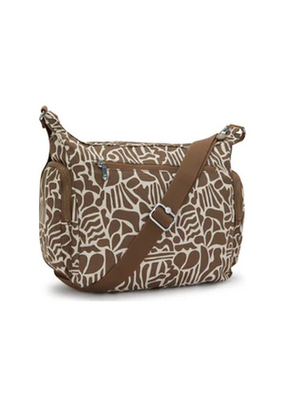 Kipling Kiplingı Kı6525 Gabb Basic Prt Kadın Omuz Çantası Kahve