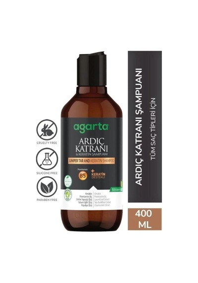 Mey İthalat Ardıç Katranı & Keratin Şampuanı 400ml Tüm Saç Tipleri