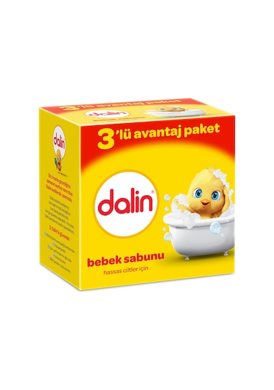 DALIN 3 LU AVANTAJ PAKET BEBEK SABUNU 100 GR