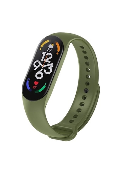 Kyver Xiaomi Mi Band 7 Ile Uyumlu Silikon Kordon
