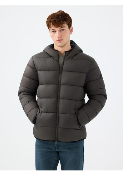 Regular Fit Erkek Mont Haki