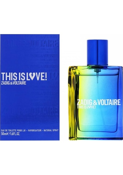 Zadig & Voltaire This Is Love Pour Lui Erkek Parfüm EDT 50 ML