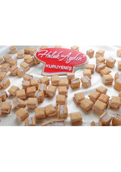 Haluk Aydın Kuruyemiş Mini Bisküvili Lokum 500 G