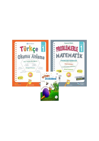 Üçgen 1. Sınıf Türkçe Okuma Anlama + Problemlerle Matematik