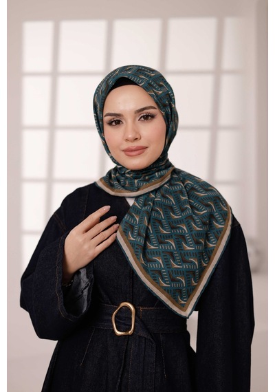 Mimiyum D S Model Soft Eşarp Zümrüt