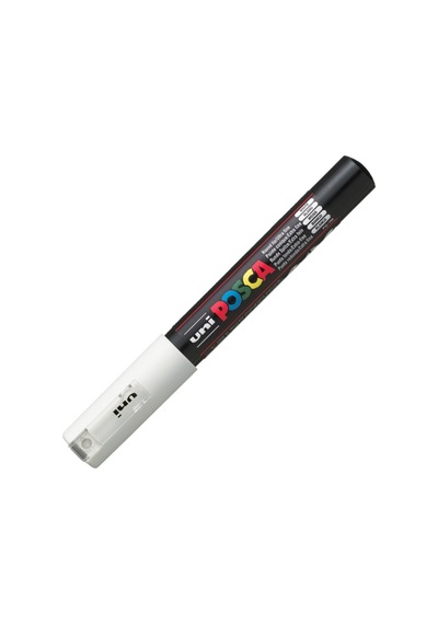 Unıball Posca 0.7 Mm Markör Kalem Beyaz Diğer