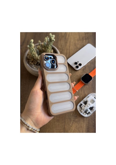 Apple iPhone Uyumlu 16 Pro Max Uyumlu Darbelere Hava Filtreli Yüksek Kamera Korumalı Şık West Silikon Kılıfı Haki Apple iPhone Uyumlu 16 Pro Max Uyumlu Darbelere Hava Filtreli Yüksek Kamera Korumalı Şık West Silikon Kılıfı Haki