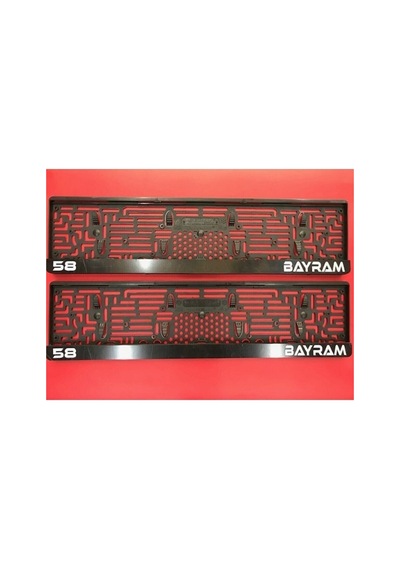 Kişiye Özel Pleksi Plakalık 2 Adet - 272467502