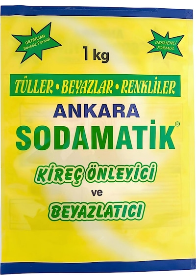 Ankara Sodamatik 1000 Gr Kireç Önleyici Ve Beyazlatıcı