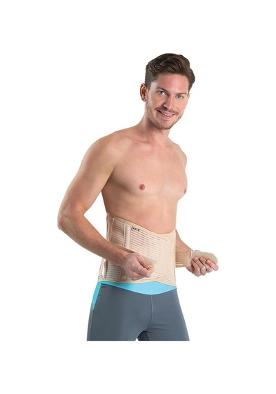 Vizor - Lumbostad Korse Çelik Balenli 26 Cm Code 260-k