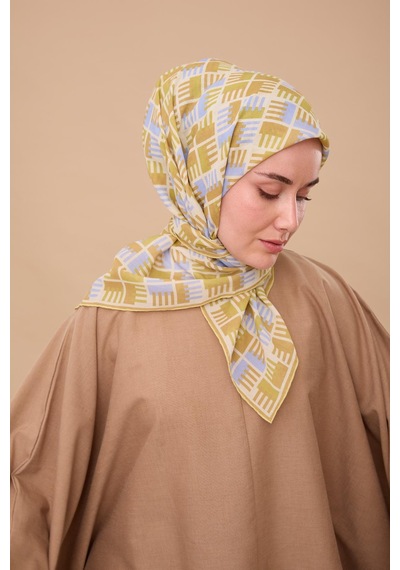Silk Home Yaz Esintisi Eşarp 150001-05 Butter Yellow, Bebe Mavi, Limon Sarı, Yeşil