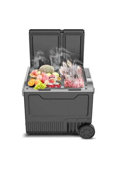 Mlfr-su-t30-45 Araç Buzdolabı 45 Litre Çift Bölmeli 12v - 24v Ve 220v İle Çalışabilir