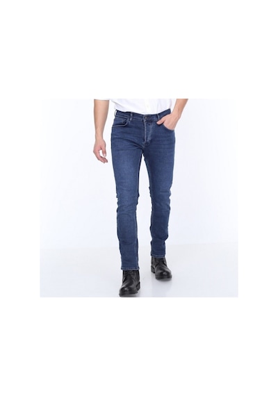 Vikingsjeans Denım 16122 Slim Fit Likralı Mavi Jeans Erkek Kot Pantolon Mavi