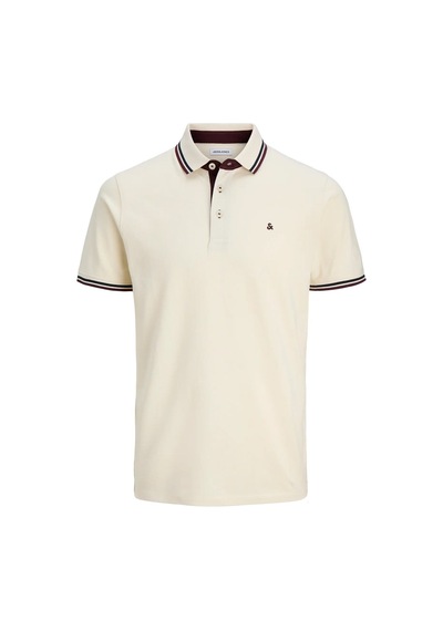 Jack & Jones Jjepaulos Erkek Tişört Ekru