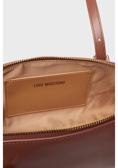 Love Moschino Logolu Ayarlanabilir Omuz Askılı Çanta Bayan Çanta Jc4101pp1ply0200 Taba