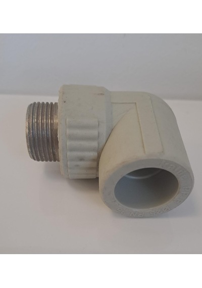 Pprc Erkek Dirsek Ø25x3/4" Kalde Gri