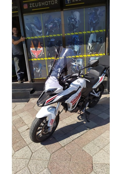 2019-23 Benelli Trk 251 Uzun Ön Cam Zeus Açık Füme 56cm 4mm Trk251