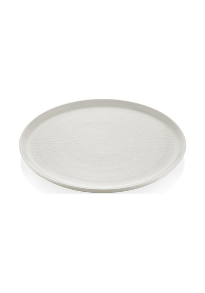 The Mia Noon Servis Tabağı Krem 30 Cm