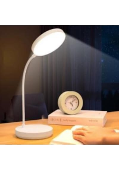 Wellhise Wd-6075 Dimmerli Led Ayarlanabilir Kablosuz Type-c Şarjlı Masa Lambası Beyaz
