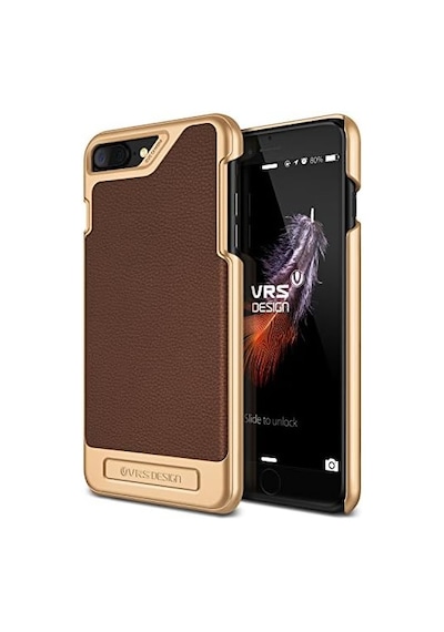 İphone 8 Plus/7 Plus İle Uyumlu Simpli Mod Kılıf, Arka Kapak, Kahverengi 50 x 22
