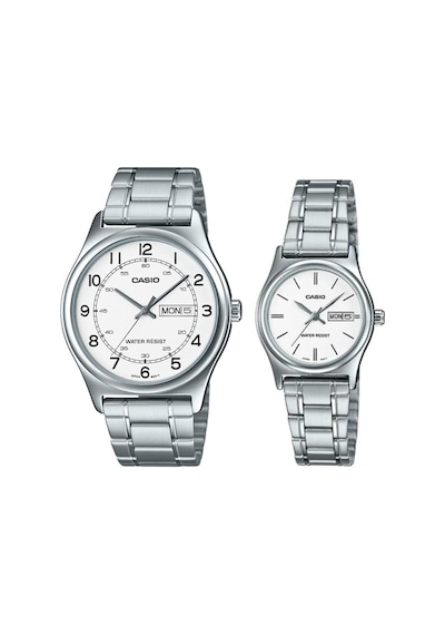 Casio Mtp-ltp-v006d-7b2udf Çift Kol Saati Kadın-erkek Metalik