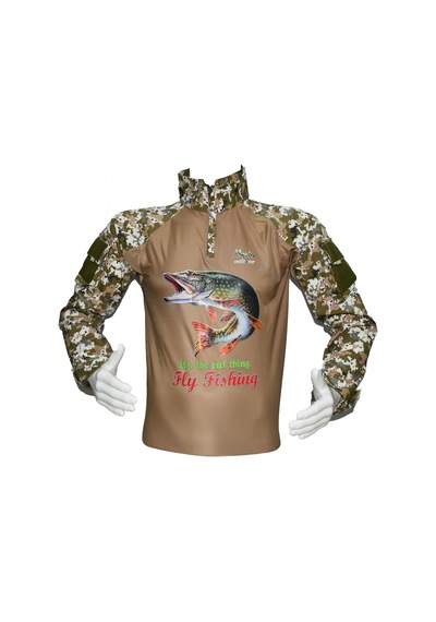 Combat Tişört Fishing M005 Avcı Balıkçı Kombat Çok Renkli