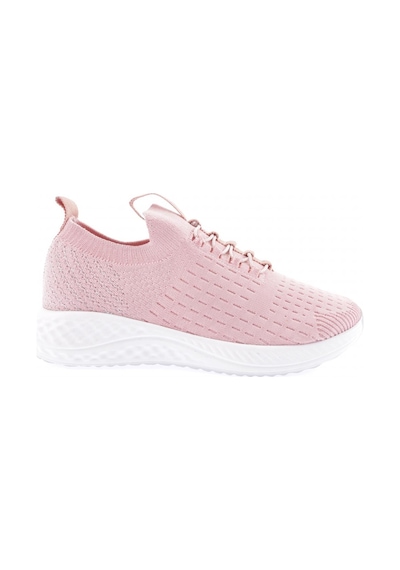 Dgn 842-23y Kadin Bağcikli Lazerli Sneaker Ayakkabi 842-1986-R1398 Pudra