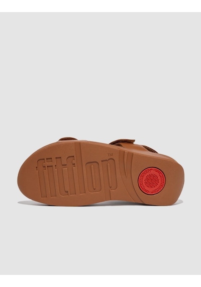 Fitflop Lulu Adjustable Fv8 Hakiki Deri Taba Kadın Sandalet