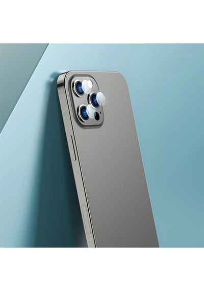 Ally İphone 13 Pro-13 Pro Max Tempered Glass Cam Kamera Koruyucu- 5775