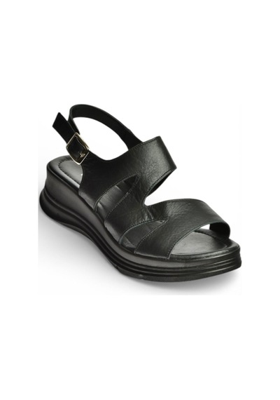 Fox Shoes Y555210403 Siyah Hakiki Deri Kadın Sandalet Siyah Fox Shoes Y555210403 Siyah Hakiki Deri Kadın Sandalet Siyah