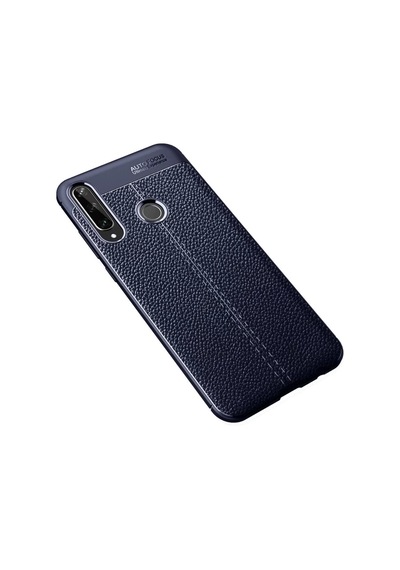 Huawei Y6p Uyumlu Kılıf Auto Focus Kapak - Lacivert