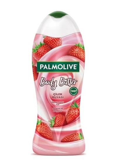 Palmolive Body Butter Çilek Rüyası Çilek Suyu İle Banyo Ve Duş Jeli 500 Ml Acai Üzümü