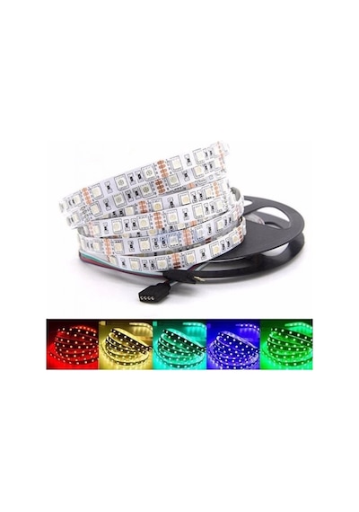 3 Çipli Rgb İç Mekan Şerit Led 5 Metre Diğer