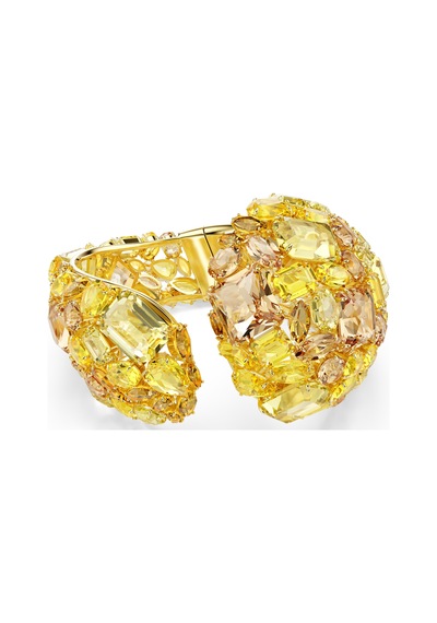 5718511 Gema Cuff, Yellow, Gold-tone Plated M Metalik