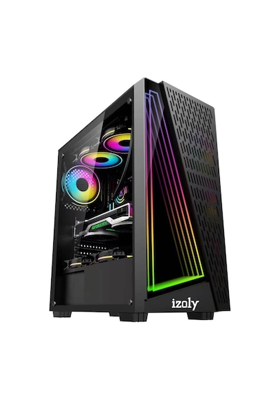 İzoly Cosmic i5-3470 16 GB 512 GB SSD 8 GB RT580 Dos Masaüstü Oyuncu Bilgisayarı