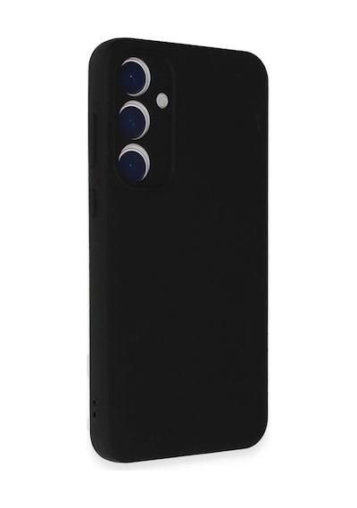 Newface Samsung Galaxy Uyumlu A55 5g Kılıf Nano İçi Kadife Silikon Semeglbl - 78 - Siyah Sıyah