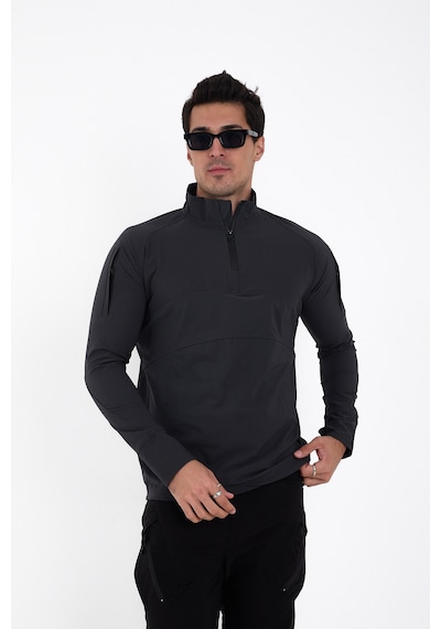Camp Scoutland Camp136 Outdoor Tactical Su iticili Erkek Antrasit Taktik Sweatshirt Antrasit