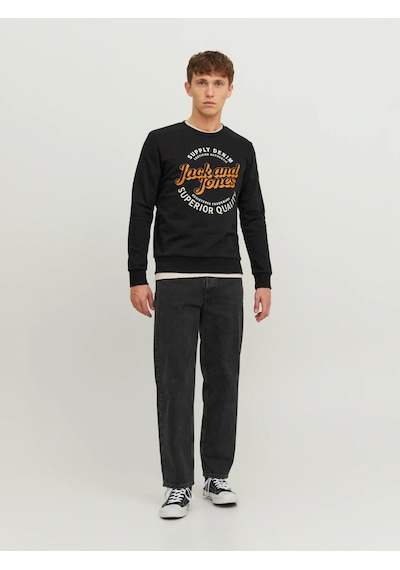 Jack & Jones Erkek Bisiklet Yaka Sweatshirt - 12236177 001