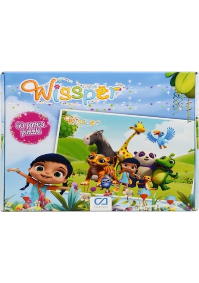 +3 Yaş Wissper 60 Parça Puzzle (Ca Games)