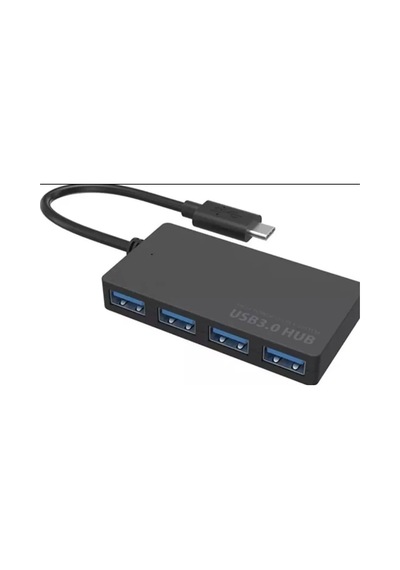 Zr424 Siyah 103u3 Type-c Usb 3.0 Hub