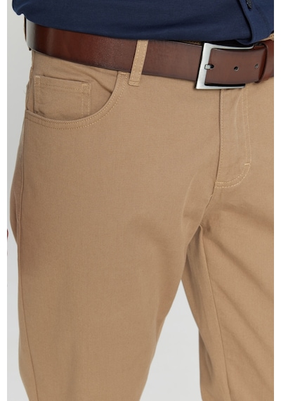 Ac&Co / Altınyıldız Classics Slim Fit Dar Kesim Pamuklu Chino Erkek Pantolon - Camel