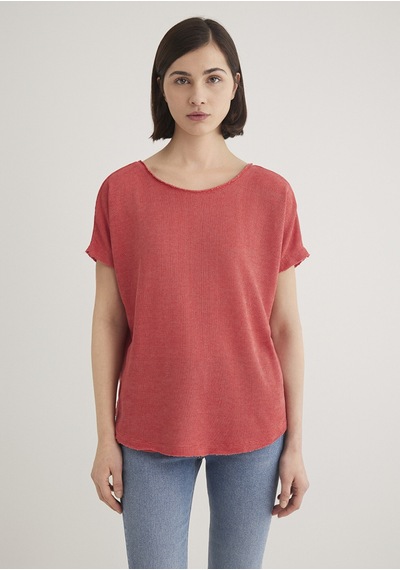 Mavi - Sırt Detaylı Pembe Tişört 167311-71102 Pembe