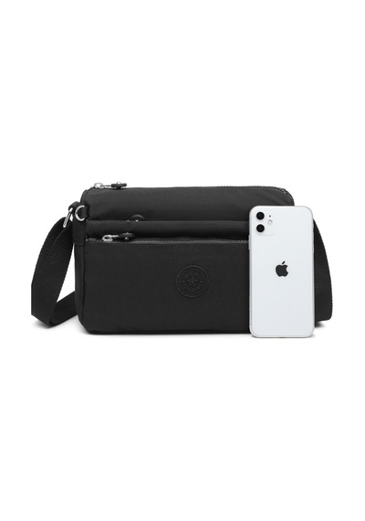 Küçük Boy Postacı Kadın Çantası Smart Bags 1006-127 Desenli Çok Renkli